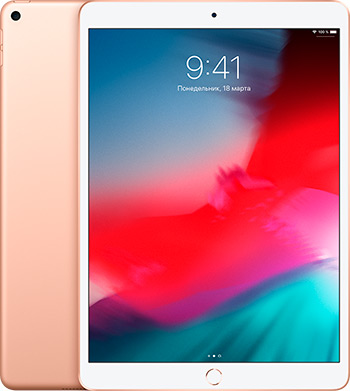 

Планшет Apple, iPad Air (2019) 256Gb Wi-Fi (MUUT2RU/A) золотистый