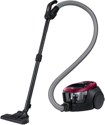 

Пылесос напольный Samsung VC18M31A0HP/EV, Красный/черный