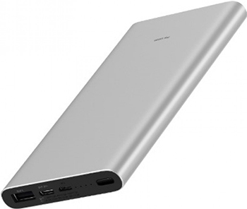 

Внешний аккумулятор Xiaomi, Mi Power Bank 3 PLM12ZM Silver 10000mAh (VXN4251CN)
