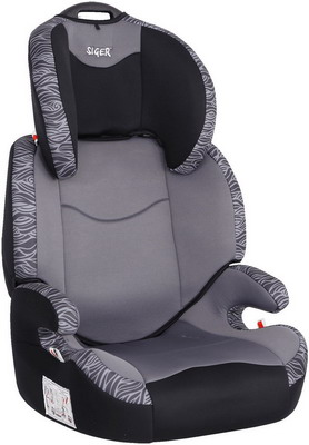 

Автокресло Siger, ART Вега серые волны 3-12 лет 15-36 кг группа 2/3 KRES2608