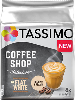 

Кофе капсульный Tassimo, FLAT WHITE