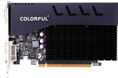 фото Видеокарта colorful geforce gt 710 nf 1gb (gt710 nf 1gd3-v)