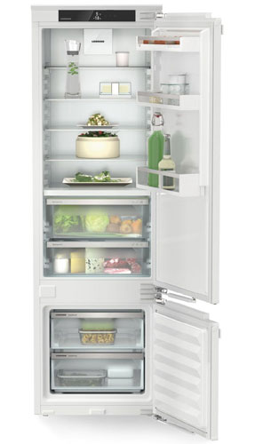 фото Встраиваемый двухкамерный холодильник liebherr icbc 5122-22 001 biofresh белый