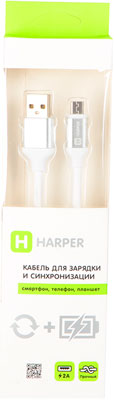 

Кабель Harper, micro USB SCH-330 white