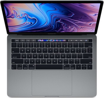 

Ноутбук Apple, MacBook Pro 13 with Touch Bar (Z0V 8000 LW) серый космос