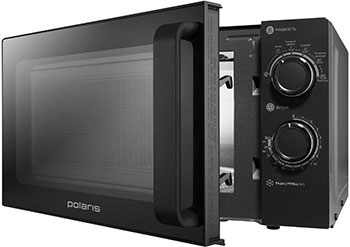 

Микроволновая печь - СВЧ Polaris PMO 2001 RUS, графитовый, Черный