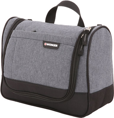 

Несессер Wenger, TOILETRY KIT серый ткань Grey Heather/полиэстер 600D PU 27x11x20 см 2379424512