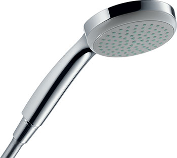 

Ручной душ Hansgrohe, Croma Mono &#216 100 мм 1 режим Rain 16 л/мин 28 580 000