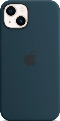 Чехол Apple Силиконовый чехол MagSafe для IPhone 13 цвета «синий омут»