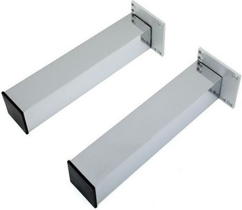 Изображение товара Ножки для мебели Aquanet 200 мм, 2 шт. хром (00198800)