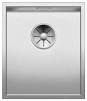 

Кухонная мойка Blanco, ZEROX 400-U нерж.сталь Durinox с отв. арм. InFino без клапана авт 521558