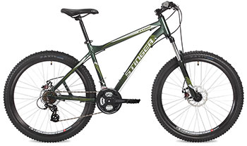 

Велосипед Stinger, 26 AHD.PYTHON.18 GN7 26'' Python 18'' зеленый
