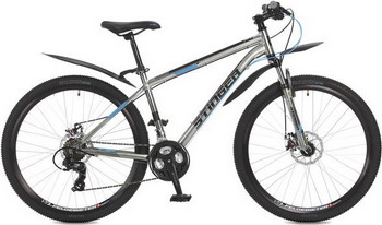 

Велосипед Stinger, 27.5'' Graphite D 16'' серый 27 AHD.GRAPHD.16 GR7
