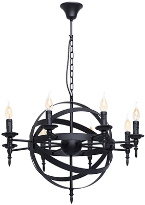 

Люстра подвесная MW-light, Замок 249017208 8*60 W Е14 220 V