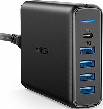

Сетевое зарядное устройство ANKER, PowerPort Speed PD 5 Ports