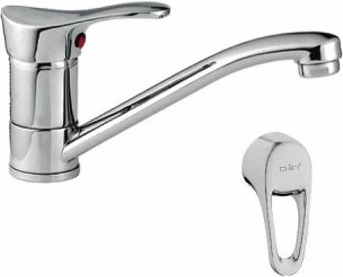 Изображение товара Смеситель для кухни D-Lin D151359 хром однорычажный с поворотным изливом