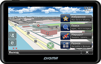 

Автомобильный навигатор Digma