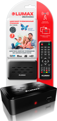 

Цифровой телевизионный ресивер Lumax