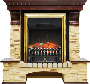 Каминокомплект Royal Flame Pierre Luxe сланец с очагом Fobos FX BR (темный дуб) 10966664910202 Каминокомплект Royal Flame Pierre Luxe сланец с очагом Fobos FX BR (темный дуб) 10966664910202
