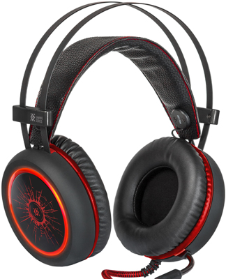 

Игровая гарнитура Defender, DeadFire G-530 D черный красный