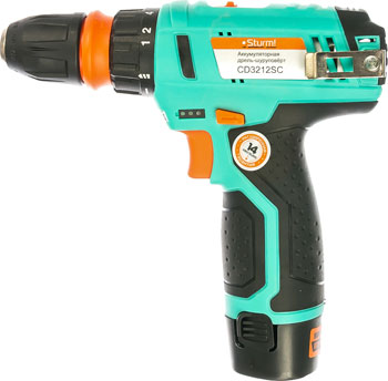 

Аккумуляторный шуруповерт Sturm! CD3212SC