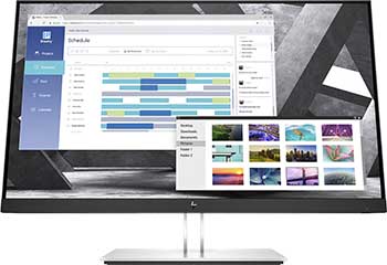 

ЖК монитор HP E27q G4 (9VG82AA) черный