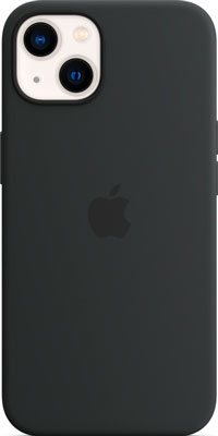 Чехол Apple Силиконовый чехол MagSafe для IPhone 13 цвета «темная ночь»