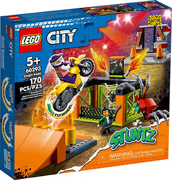 Конструктор Lego CITY Парк каскадёров 60293 lego city океан мини подлодка 60263