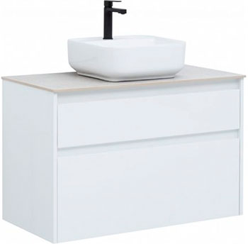 Изображение товара Тумба под раковину Aquanet Nova Lite 90 (2 ящика) белый (00242268)