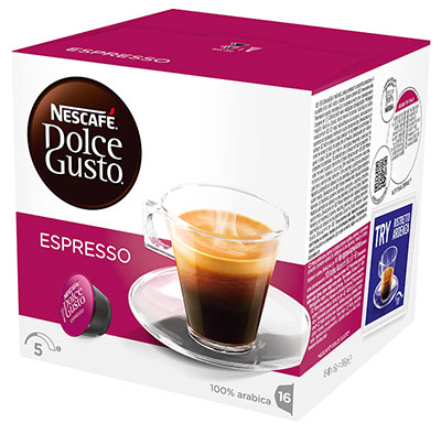 

Кофе капсульный Nescafe Dolce Gusto, Кофе Эспрессо
