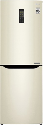 

Двухкамерный холодильник LG, GA-B 379 SYUL Бежевый