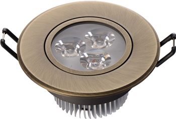 

Светильник встроенный MW-light, Круз 637012203 3*1W LED 220 V