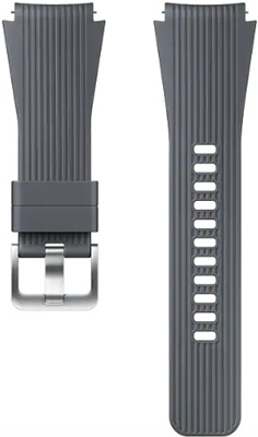 

Ремешок Samsung, Galaxy Watch силикон 46мм gray (M) ET-YSU80MJEGRU