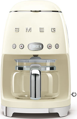 

Кофеварка Smeg DCF02CREU, кремовый