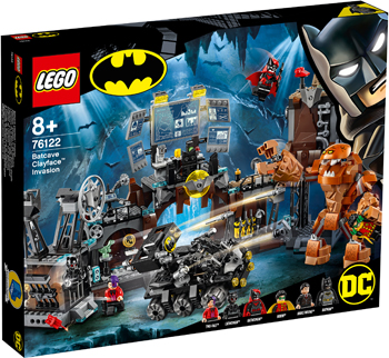 

Конструктор Lego, Вторжение Глиноликого в бэт-пещеру 76122