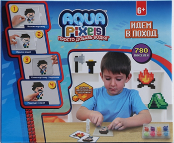 

Набор для творчества 1 Toy, Aqua Pixels ''Идем в поход'' Т13070