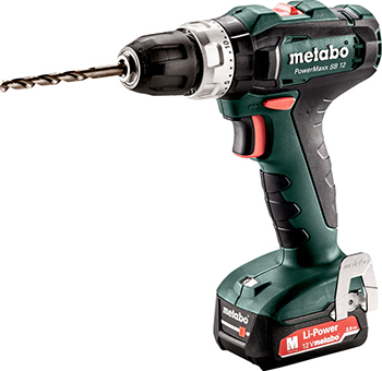 

Дрель-шуруповерт ударная Metabo, PowerMaxx SB 12 (601076500)