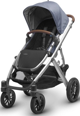 Коляска UPPAbaby Vista 2018 HENRY голубая джинса 0318-VSO-EU-HEN коляски 2 в 1 uppababy vista 2017 2 в 1