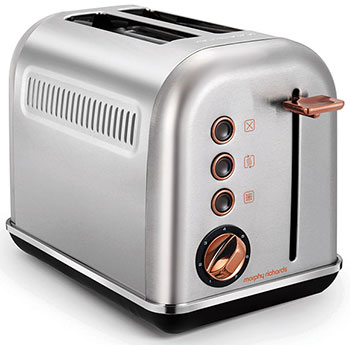 Тостер Morphy Richards Accents Rose Gold Brushed 2 Slice 222017