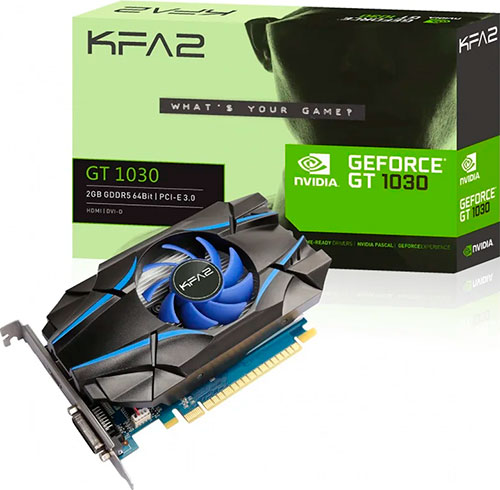 фото Видеокарта kfa2 geforce gt1030 2gb d5 (30nph4hvq4sk)