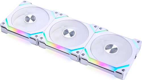 Изображение товара Вентиляторы для корпуса Lian Li UNI FAN SL V2 120 White aRGB 3x120мм