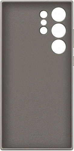 фото Чехол samsung vegan leather case, s24 ultra, s928 (gp-fps928hcaar) light brown