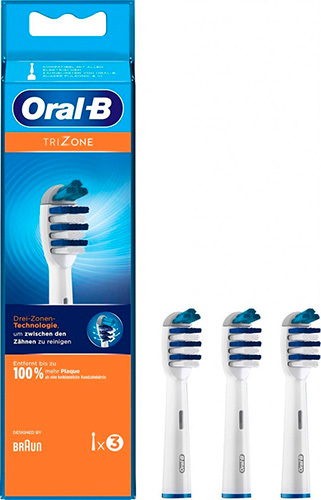 фото Насадка для зубной щетки oral-b trizone eb30, (3шт)