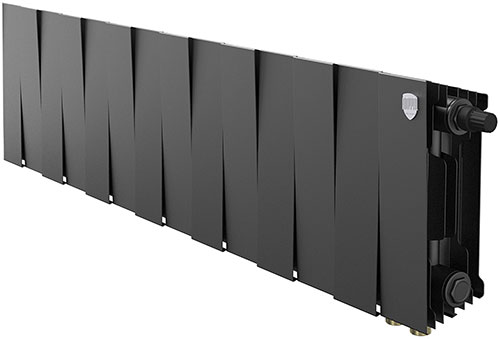 

Водяной радиатор отопления Royal Thermo PianoForte 200 /Noir Sable - 14 секций VDR (НС-1346006), Черный