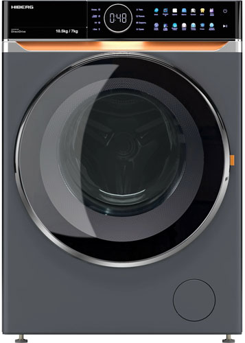 

Стиральная машина с сушкой Hiberg i-DDQ10 - 10714 Sd, Темно-серый