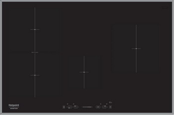 

Встраиваемая электрическая варочная панель Hotpoint-Ariston, KIS 841 F B