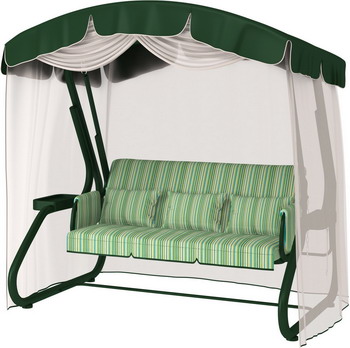 

Качели садовые Redford, Портофино зеленый с АМС