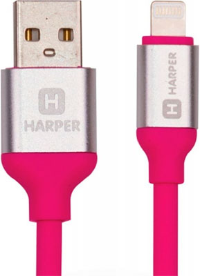 

Кабель Harper, Lightning SCH-530 pink