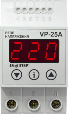 Реле напряжения DigiTOP VP-25A