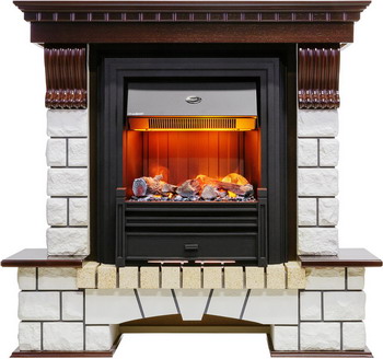 Каминокомплект Dimplex Pierre Luxe с очагом Brookline Black (темный дуб) 1174877220 каминокомплект dimplex glasgow с очагом brookline black венге 1164909837
